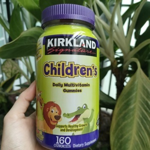 Kẹo dẻo Vitamin Kirkland Signature Children’s Complete Multivitamin Gummies 160 viên (2 tuổi+)