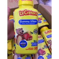 Kẹo Dẻo Vitamin L'il Critters Gummy Vites (300v) Mỹ