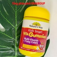 Kẹo Dẻo Vitamin Tổng Hợp Ăn Ngon Cho Trẻ Biếng Ăn Nature's Way Kids Smart Vita Gummies Multi-Vitamin for Fussy Eaters 60