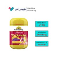 Kẹo dẻo vitamin tổng hợp cho bé biếng ăn Nature's Way Kids Smart Vita Gummies Multi Vitamin for Fussy Eaters (60 Viên)