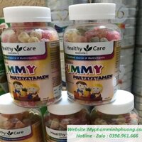 KẸO DẺO VITAMIN TỔNG HỢP CHO BÉ BIẾNG ĂN – HEALTHY CARE GUMMY 250 VIÊN