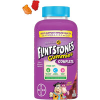 Kẹo dẻo Vitamin tổng hợp và Tăng đề kháng cho trẻ em, Flintstones Gummies Complete 180 viên - Hàng nhập USA