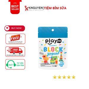 Kẹo dẻo xếp hình vị sữa chua Play More gói 64g