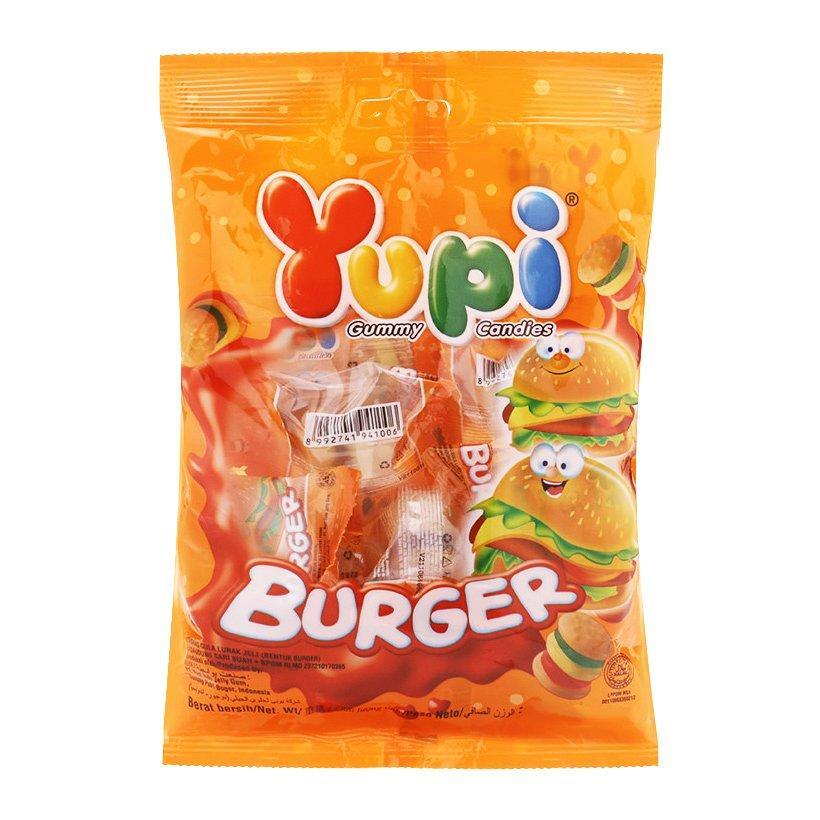 Kẹo dẻo Yupi Burger gói 96g