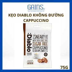 Kẹo Diablo không đường Cappuccino 75g