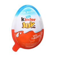 Kẹo đồ chơi cho bé trai Kinder Joy hương socola hũ 20g (từ 3 tuổi)