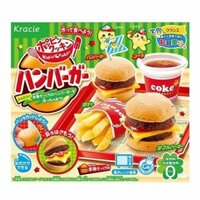 Kẹo đồ chơi Nhật Bản Popin Cookin của Kracie Hambuger