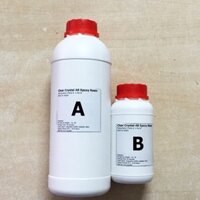 Keo Đổ Nhựa Làm Khuôn Tranh 3D Trong Suốt Epoxy Resin Ultra Clear Crystal 1kg