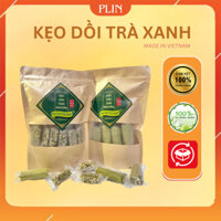 Kẹo dồi trà xanh thơm bùi, ít ngọt, vỏ mỏng hương vị trà xanh tự nhiên, đóng gói 250g, 500g