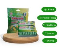 Kẹo dừa Bến Tre Bà Hai Tỏ túi 142g (3 thanh x 10 viên)