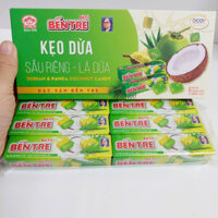 Kẹo dừa đặc sản Bến Tre Hai Tỏ hộp 6 thanh vị sầu riêng lá dứa