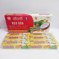 Kẹo dừa đặc sản Bến Tre Hai Tỏ hộp 6 thanh vị nguyên chất