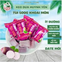 KẸO DỪA ÍT ĐƯỜNG HUỲNH YẾN- KHOAI MÔN