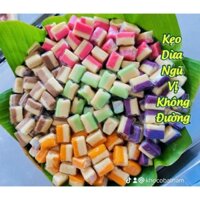 Kẹo Dừa ngũ vị KHÔNG ĐƯỜNG 1kg - kẹo dừa bến tre không đường - Sugar-free coconut candy