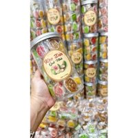 Kẹo dừa non cuộn mix vị Bến Tre Hộp 300g Thơm ngon mềm dẻo