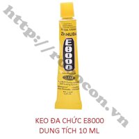 Keo E8000 đa năng dán màn hình điện thoại, laptop loại 10ml