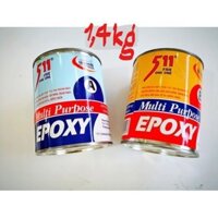KEO EPOXY 511 DÁN SẮT GẠCH GỖ ĐÁ NHỰA 1,4kg- 2x700gr - KD31
