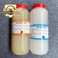 Keo Epoxy AB 2 Thành Phần Đài Loan, Keo Dán Đá, Nhựa, Gỗ, Keo Dán AB tỉ lệ 1:1 Bộ 2kg