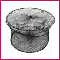 Keo| Gấp Hình Tròn Cua Crayfish Lưới Câu Cá Lồng Tôm Bắt Mồi Bẫy