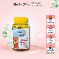 Kẹo Gấu Của Đức Mivolis Multivitamin Barchen Vị Trái Cây - Kẹo Dẻo Hình Gẩu Cho Trẻ Em Chứa Các Loại Vitamin (60 Viên)