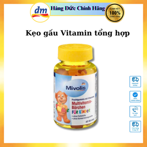 Kẹo gấu Das Gesunde Plus 60 viên - bổ sung vitamin tổng hợp cho bé