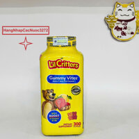 Kẹo gấu dẻo bổ sung vitamin gummy vites lil critters 300 viên mỹ date 4/2026