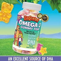 Kẹo gấu dẻo Gummy Omega 3