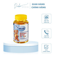 Kẹo Gấu Mivolis Multivitamin Barchen Fur Kinder Bổ Sung Vitamin Tổng Hợp Cho Trẻ Vị Trái Cây 60 Viên - DUXBO