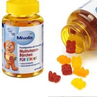 Kẹo gấu Mivolis Multivitamin Barchen của Đức bổ sung vitamin tổng hợp cho trẻ (hộp 60 viên)