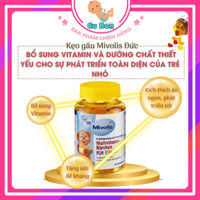 Kẹo gấu Mivolis Multivitamin Barchen Vị Trái Cây 60v Đức Chứa các vitamin và khoáng chất thiết yếu cho trẻ em