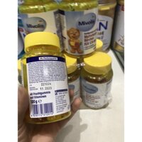 Kẹo gấu vị trái cây bổ sung Vitamin tổng hợp cho trẻ em Mivolis Mutilvitamin Barchen 60 viên Nội Địa Đức