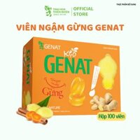 Kẹo Genat Gừng Hộp 100 viên - Genat - Tinh Hoa Thiên Nhiên