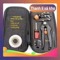 Kéo ghép cành cây thép carbon cứng + Cuộn băng keo ghép 3cmx85m Sale