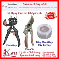 Kéo ghép cành đa năng chuyên dụng loại tốt, kéo cắt, chiết ghép cành cây nhật bản, dụng cụ làm vườn, chăm sóc cây cảnh