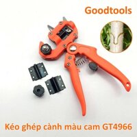 Kéo ghép cây, ghép nêm, kéo cắt ghép cây, tỉa cành, chiết cành cây màu cam, xanh