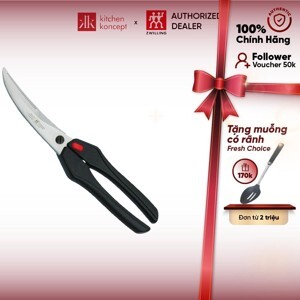 Kéo gia cầm Zwilling cán thẳng