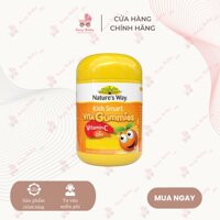 Kẹo gum bổ sung Vitamin C Và Kẽm Zinc Cho Bé Kids Smart Vita Gummies 60 Viên của Úc