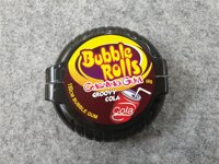 Kẹo gum ( cao su ) cuộn siêu dài Hubba Bubba Bubble Rolls chewing gum dài 180cm vị Cola ( Mẫu mới - Nội địa Thái Lan - Xách tay Thái )