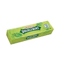 Kẹo Gum Doublemint Wrigley's Hương Bạc Hà - Thỏi 13.5g
