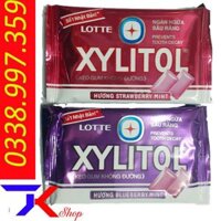 Kẹo Gum Không Đường LOTTE XYLITOL 3 Màu gói  11,6g