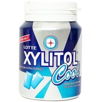 Kẹo Gum Không Đường Lotte Xylitol Cool - Hũ 55.1g