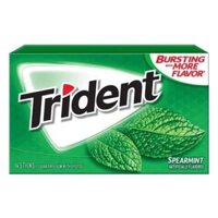 Kẹo Gum không đường Trident vị bạc hà