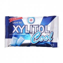 Kẹo gum không đường Xylitol Lotte gói 11.6g