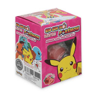 Kẹo gum thổi Pokemon hương dâu kèm con dấu Lotte hộp 3.2g