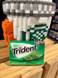 KEO GUM TRIDENT K.DUONG VI BAC HA 21.6G (12 TEP)