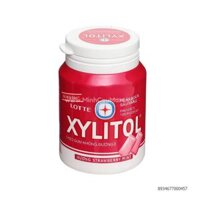 Kẹo Gum Xylitol Không Đường Hương Strawberry Mint Hũ 58g