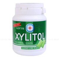Kẹo Gum Xylitol Không Đường Hương Lime Mint - Hũ 58g