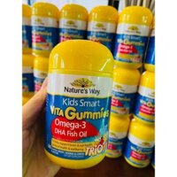 Kẹo Gummies bổ sung DHA Omega 3 cho bé trên #trên_2_tuổi