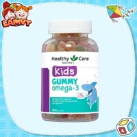 Kẹo Gummy Omega-3 Healthy Care giúp tăng cường thị lực, hỗ trợ phát triển trí não, cho bé 2 tuổi hộp 250 viên
