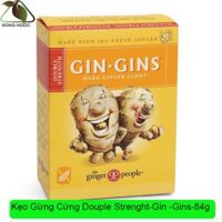 Kẹo Gừng Cứng Douple Strenght-Gin -Gins-84g - là sản phẩm chức năng tối ưu hóa tuyệt vời cho các vấn đề về dạ dày buồn nôn và tiêu hóa